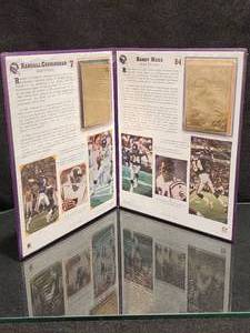 lot 53 image: Randall Cunningham & Randy Moss Football Cards