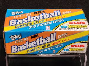 lot 76 image: 1992-93 Topps Basketball Set