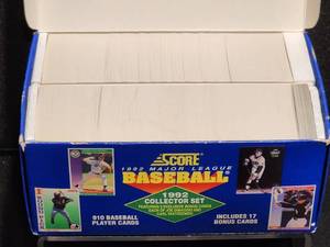 lot 81 image: 1992 Score Factory Set