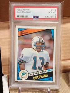 lot 63 image: 1984 Topps Football Hand Collated Set w Graded Rookie Cards of Dan Marino & John Elway