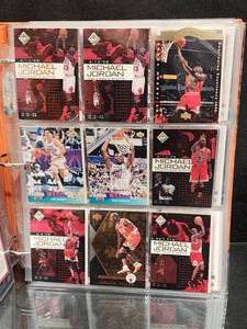 lot 101 image: Assorted Basketball Player Album Cards