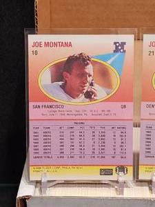 lot 106 image: 1990 Fleer Football Hand Collated Card Set