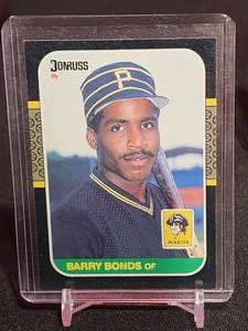 lot 115 image: (3) Assorted Barry Bonds Rookie Cards
