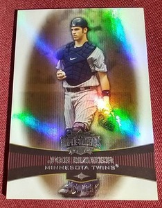 2006 Topps Triple Threads Joe Mauer Refractor - #d150