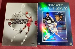 (2) Sports Legends DVD Sets - Ultimate Gretzky  Ultimate Jordan