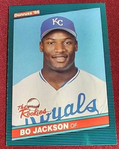 1986 Donruss Bo Jackson Rookie Card