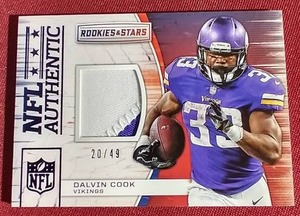 Dalvin Cook 2-Color Jersey Card #d49