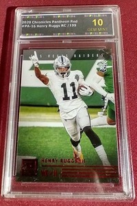 Slabbed Henry Ruggs Rookie Card #d199
