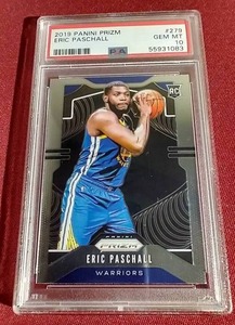 2019 Panini Prizm Eric Paschall Rookie Card - PSA 10