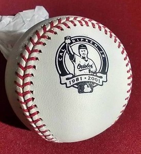 2001 Cal Ripken Final Game Official Baseball