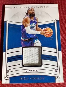 National Treasures Mike Conley Game Worn Jersey Card - #d49