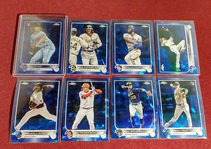 (8) 2022 Topps Chrome Update Sapphire Edition - Joe Ryan Rookie