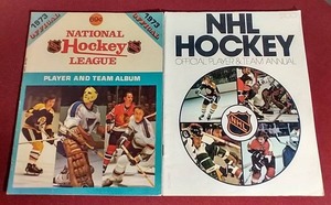 (2) 1970s NHL AlbumsAnnuals