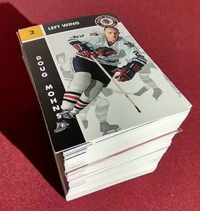 Stack of Parkhurst Hockey Cards
