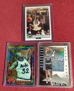 (3) Early Shaq Cards - One Rookie