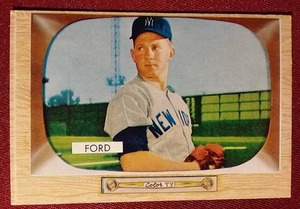 1955 Bowman Whitey Ford - Really Nice