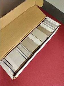 Full 800 Count Box of Baseball Cards - Nice Brands