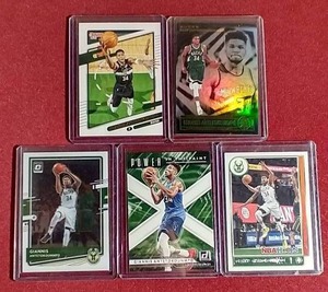 (5) Giannis Antetokounmpo Cards