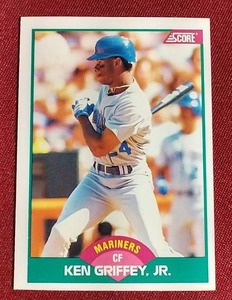 1989 Score Traded Ken Griffey Jr. Rookie Card
