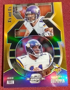Beautiful Optics Card of Jared Allen  Daunte Culpepper - #d50
