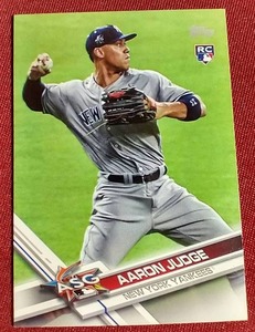 2017 Topps Aaron Judge Rookie Card