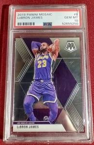 2019 Panini Mosaic LeBron James - PSA 10
