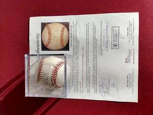 Autographed Duke Snider Baseball - With Other Sigs & Full Letter of Authenticity