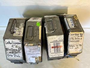 lot 29 image: 4 Hollywood Movie metal shipping containers