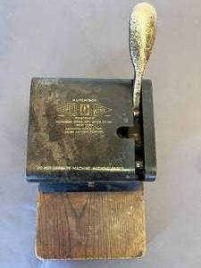 lot 32 image: Neu Tape Film Splicer  Hutchinson Spool-o-Wire industrial stapler