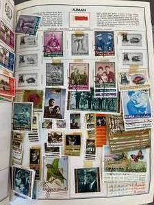 lot 62 image: fabulous stamp collection in Statesman Deluxe Album