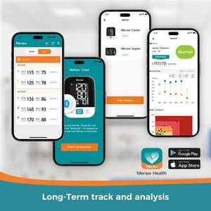 lot 18 image: Meraw Bluetooth Blood Pressure Machine