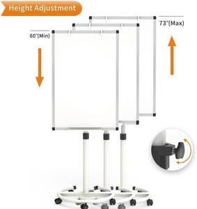 lot 27 image: Viz-Pro Magnetic Mobile Whiteboard