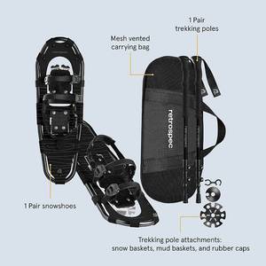 lot 30 image: Retrospec Drifter 2530 Inch Snowshoes and Trekking Poles