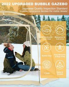 lot 34 image: Allplus Transparent Outdoor Tent