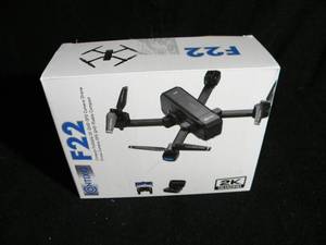 New Open Box Contixo F22 1080p Wi-Fi Camera Foldable GPS Quadcopter Drone