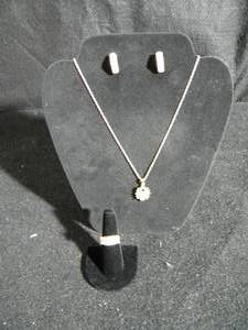 Brand New Jewelry Assortment Earings, Necklace with Pendant and Ring