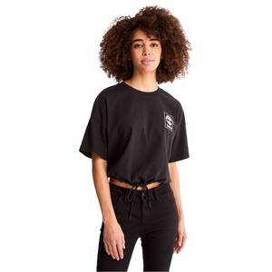 Brand New with Tags Timberland Womens Logo Cropped Tee Size Large