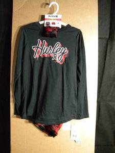 Brand New With Tags Hurley Girls Sleep Set Size 12