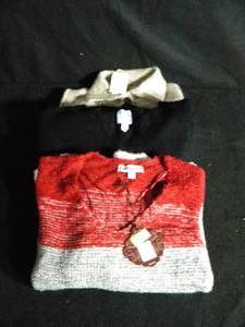 Brand New With Tags Lot of Womens Sweaters Size Medium total of 3