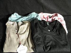 Brand New With Tags Lot of Womens Shirts Size Small total of 4