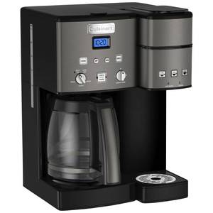 Cuisinart Coffee Center 12-Cup Coffeemaker and Single-Serve Brewer - Black Stainless (no carafe)