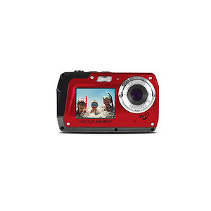 Brand New Minolta 48MP Full HD 16x Digital Zoom Dual-Screen Underwater Camera-Pink