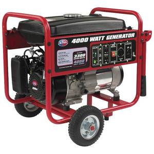 Brand New All Power 4000 Peak3300 Running Watts Portable Gas Generator (missing wheel)