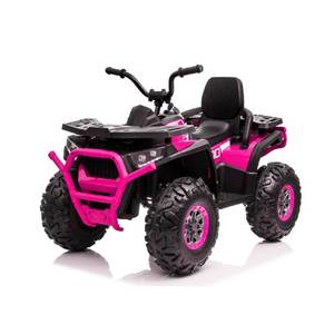 Blazin Wheels 12V Super ATV Quad Ride-On - Pink (needs assembly)