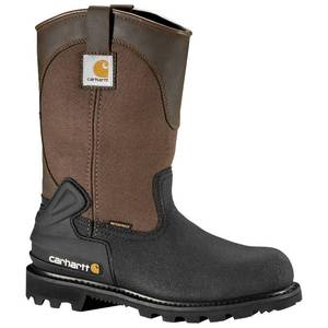 Like New - Lightly Used Carhartt Mens 11 Steel Toe Waterproof Insulated Wellington Work Boot - Size 11 Wide