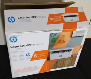 lot 1 image: HP Laserjet MFP M140WE (No Wires or Chords) Came from a working environment