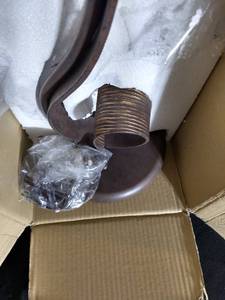 lot 23 image: Brand New - Open Box Item Swirl Table Lamp
