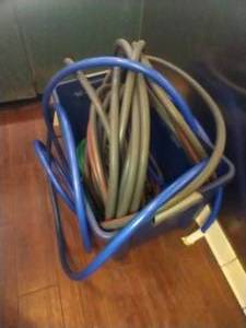 Tote With Hoses