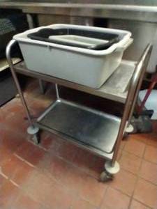 Rolling Metal Cart