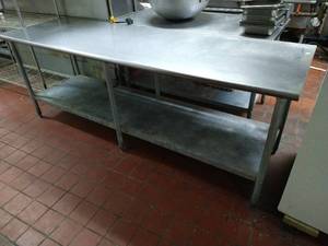 Long Metal TableCounter